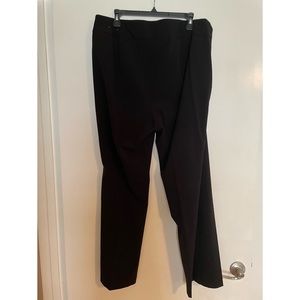 Roz & Ali Pant Pull On Stretchy Black Classic Size 16